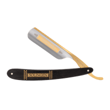 Load image into Gallery viewer, DOVO Solingen Bismarck Straight Razor: Ebony Handle 6/8" Carbon