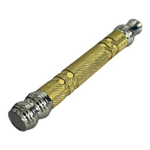 Load image into Gallery viewer, Parker Safety Razor Razor Handle - Gold and Chrome