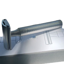 Load image into Gallery viewer, Muhle R96 ROCCA Safety Razor Stainless Steel - Satin Silver