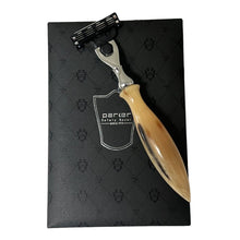 Load image into Gallery viewer, Parker 50M Ox Horn Handle Mach 3 Cartridge Razor