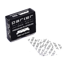Load image into Gallery viewer, Parker Premium Platinum Half Blades 100 pack