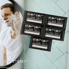 Load image into Gallery viewer, Parker Safety Razor 25 DE Blades (5 x 5 Packs)