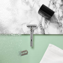 Load image into Gallery viewer, Rockwell T2: White Chrome Safety Razor