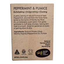 Load image into Gallery viewer, The ANSC Peppermint & Pumice Soap