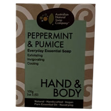 Load image into Gallery viewer, The ANSC Peppermint & Pumice Soap