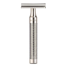 Load image into Gallery viewer, Muhle R96 ROCCA Safety Razor Stainless Steel - Satin Silver
