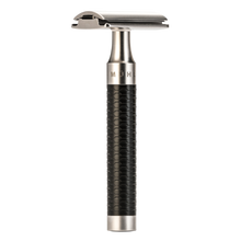 Load image into Gallery viewer, Muhle R96 ROCCA Safety Razor Stainless Steel - Black
