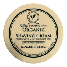 Load image into Gallery viewer, Organic Shaving Cream Bowl 150g