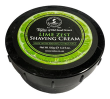 Load image into Gallery viewer, Lime Zest Shaving Cream Bowl 150g