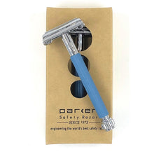 Load image into Gallery viewer, Parker 29L Safety Razor Blue