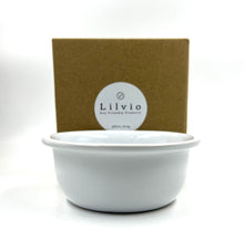 Load image into Gallery viewer, White Ceramic Shaving Bowl
