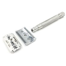 Load image into Gallery viewer, Parker 68S Stainless Steel Handle Safety Razor, Open Comb Head