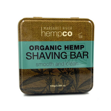 Load image into Gallery viewer, Organic Hemp Shaving Bar - With Tin - 100g