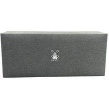 Load image into Gallery viewer, MUHLE Kosmo Fine badger brush. High-grade black resin handle