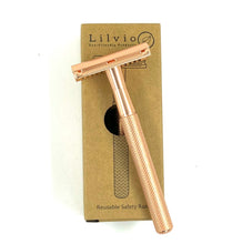 Load image into Gallery viewer, Lilvio Safety Razor - Half Open Comb & Half Closed Comb Head