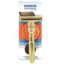 Load image into Gallery viewer, Merkur Futur Safety Razor, Gold