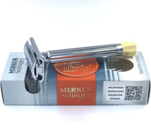 Load image into Gallery viewer, Merkur Progress Long Handle Adjustable Double Edge Razor
