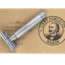 Load image into Gallery viewer, Captain Fawcett Fully Adjustable Double Edged Rockwell Razor