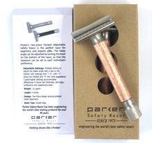 Load image into Gallery viewer, Parker Variant Adjustable Safety Razor