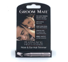 Load image into Gallery viewer, Groom Mate Platinum XL Nose & Ear Hair Trimmer