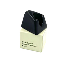 Load image into Gallery viewer, The Leaf Razor Stand black