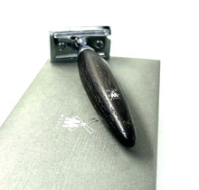 Load image into Gallery viewer, Muhle Kosmo Safety Razor - Bog Oak Wood Handle
