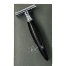 Load image into Gallery viewer, Muhle Kosmo Safety Razor - Bog Oak Wood Handle