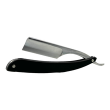 Load image into Gallery viewer, Copy of GOLD DOLLAR W58 MINI STRAIGHT RAZOR 5/8", EBONY WOOD HANDLE