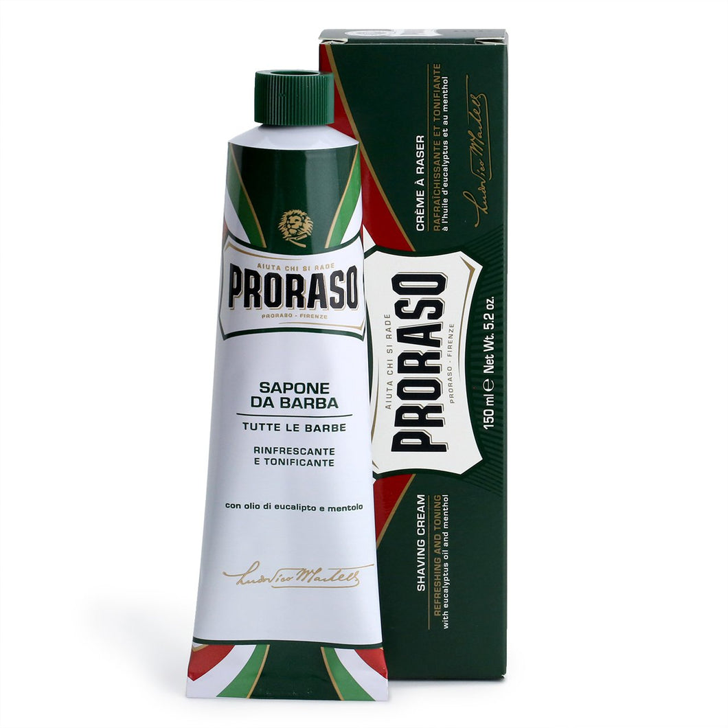 Proraso Eucalyptus & Menthol Shaving Cream, 150g Tube