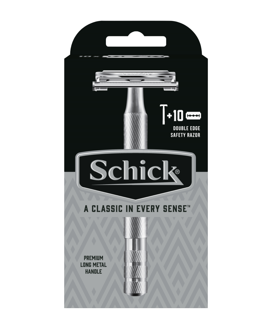 Classic Schick Safety Razor & 10 Blades SafetyRazors