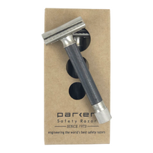 Load image into Gallery viewer, Parker Variant Adjustable Safety Razor, Graphite Coloured Handle