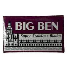 Load image into Gallery viewer, Big Ben DE razor blades, 10 blade pack
