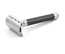 Load image into Gallery viewer, Edwin Jagger 3ONE6 Stainless Steel Black DE Safety Razor