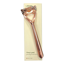 Load image into Gallery viewer, The Leaf Razor, Rose Gold