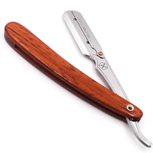 Load image into Gallery viewer, Parker SRRW Rosewood Clip Type Shavette Barber Razor