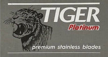 Load image into Gallery viewer, Tiger Platinum Stainless Double Edge Razor Blades Pack of 5