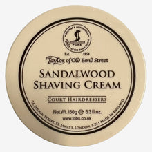 Load image into Gallery viewer, Taylor of Old Bond Street Sandalwood Shaving Cream Bowl, 150g