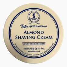 Load image into Gallery viewer, Taylor of Old Bond Street Almond Shaving Cream - 150g Bowl