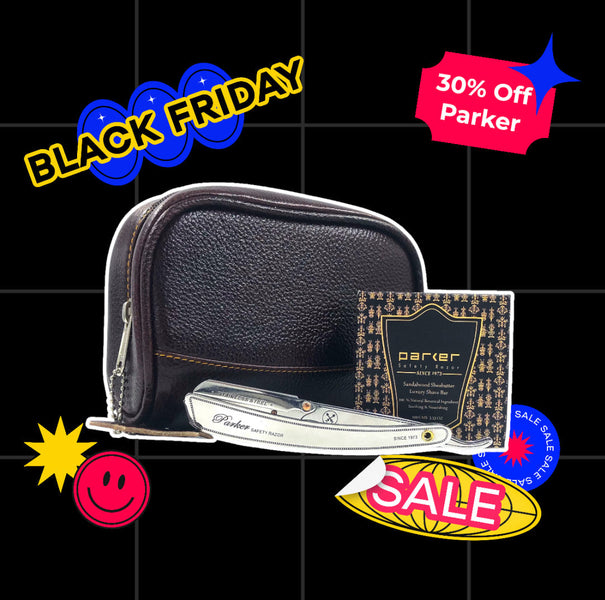 Black Friday Sale - 30% Off Selected Parker Safety Razor Products