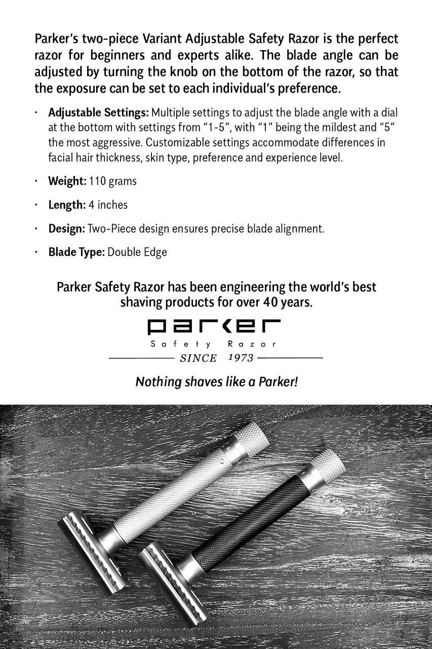 Parker Variant Safety Razor: An In-Depth Overview – SafetyRazors
