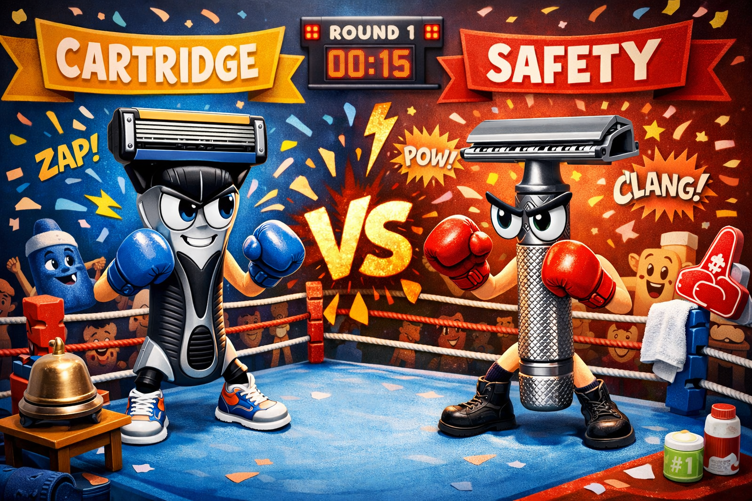 Safety Razor vs Cartridge Razors – SafetyRazors