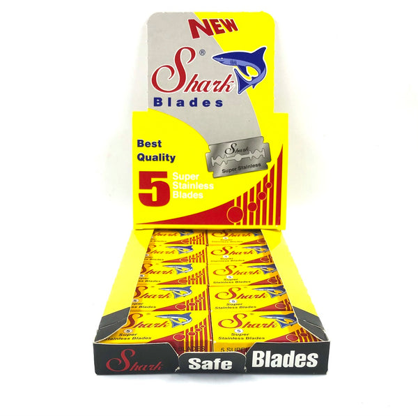 Shark Stainless Steel Double Edge Razor Blades