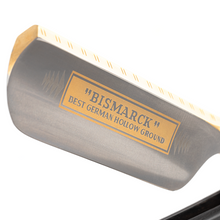 Load image into Gallery viewer, DOVO Solingen Bismarck Straight Razor: Ebony Handle 6/8&quot; Carbon
