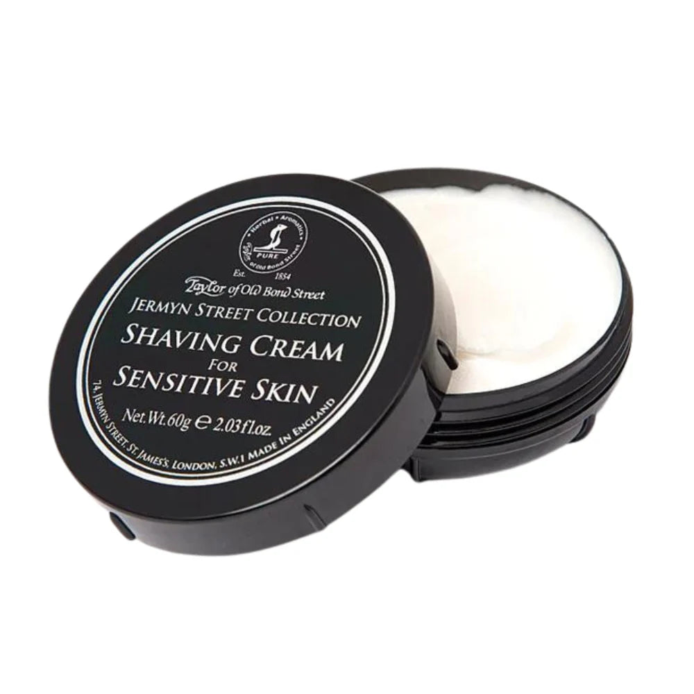 TOB Jermyn Street Collection, 60g shaving cream for sensitive skin.