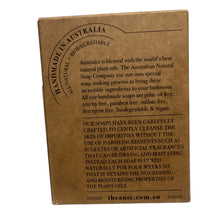 Load image into Gallery viewer, Brown cardboard packaging with text about Australian natural soap company
