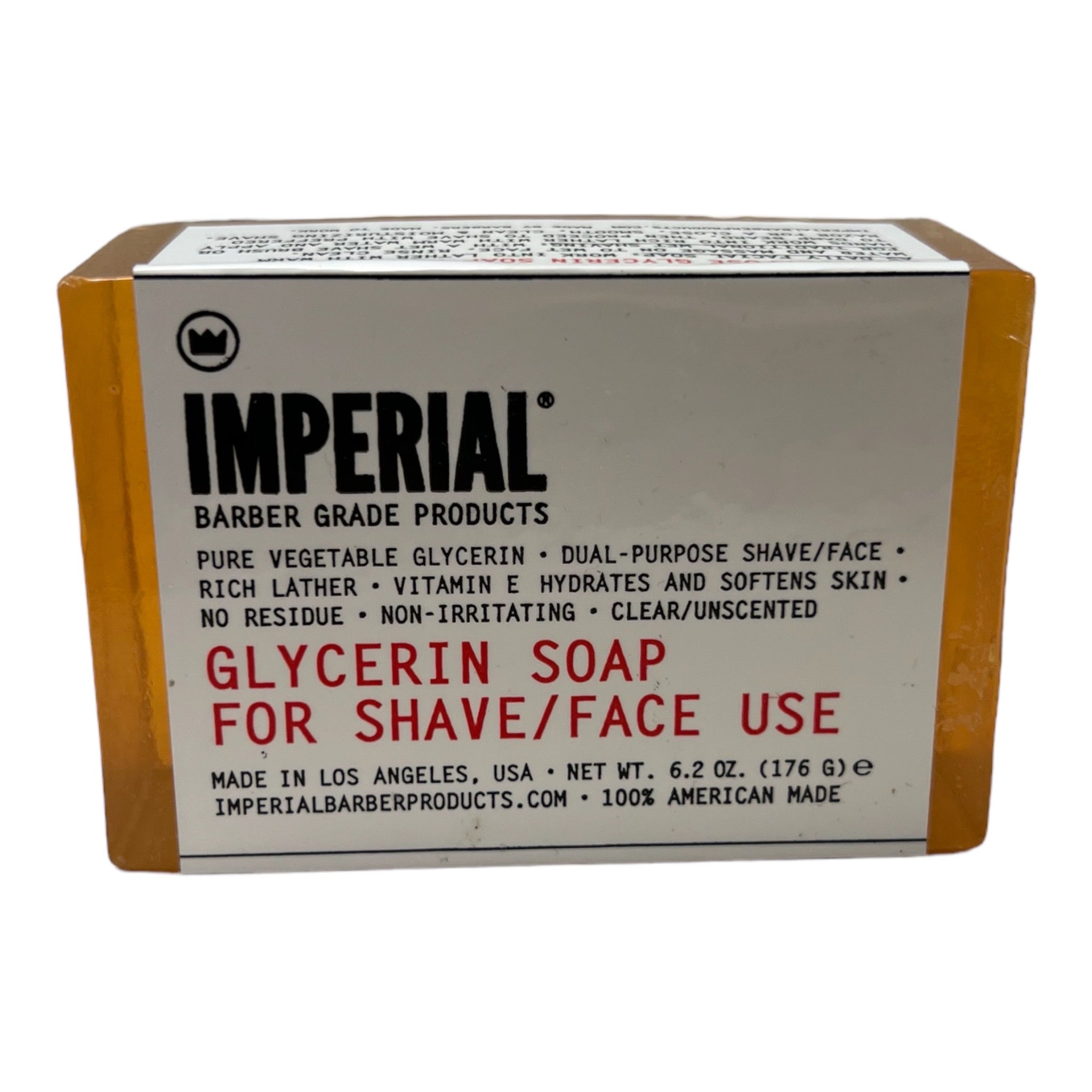 Imperial Glycerin Soap Bar – SafetyRazors