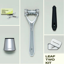 Load image into Gallery viewer, Leaf Two Razor Kit -  Black or Chrome- Advance Orders - Limited Stock Arriving 8/3/26
