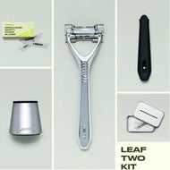 Leaf Two Razor Kit -  Black or Chrome