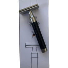 Load image into Gallery viewer, Muhle R96 ROCCA Safety Razor Stainless Steel - Black
