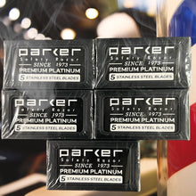 Load image into Gallery viewer, Parker Safety Razor 25 DE Blades (5 x 5 Packs)
